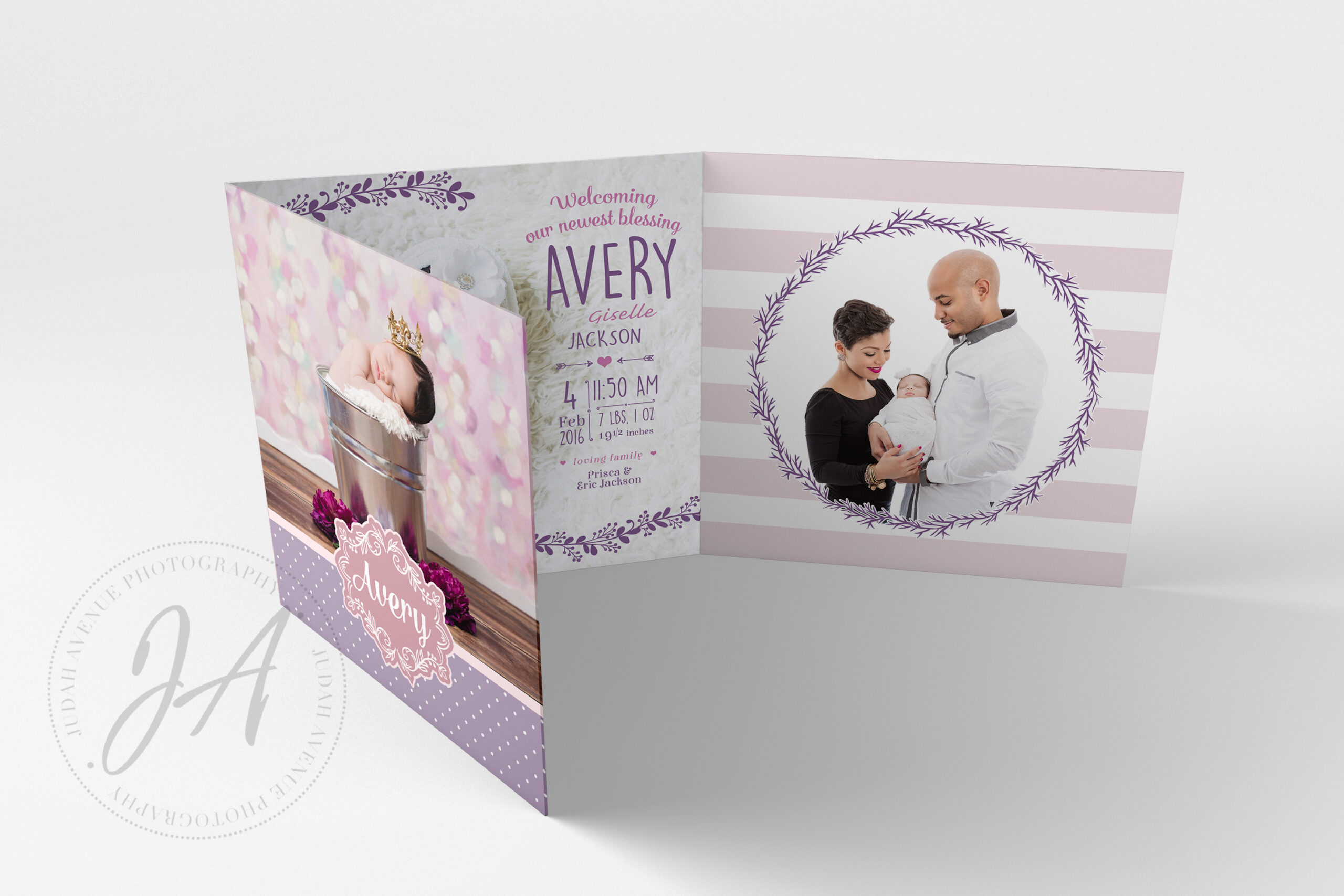 Birth Announcement Card 27 - Image 2