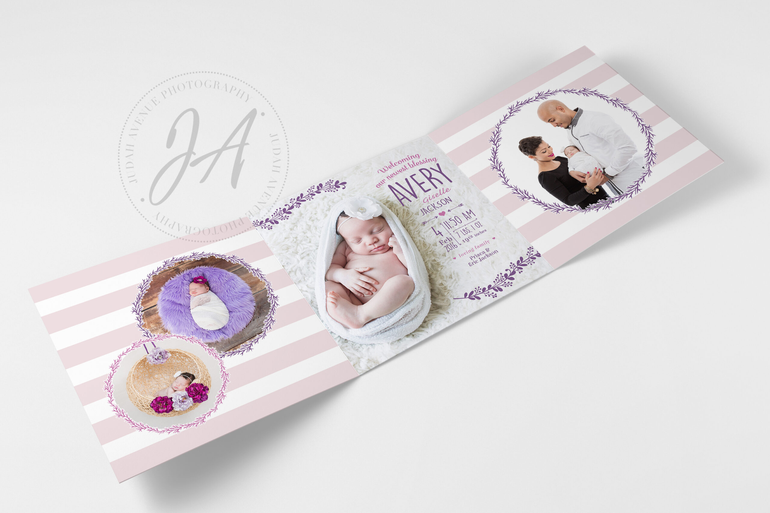 Birth Announcement Card 27 - Image 3