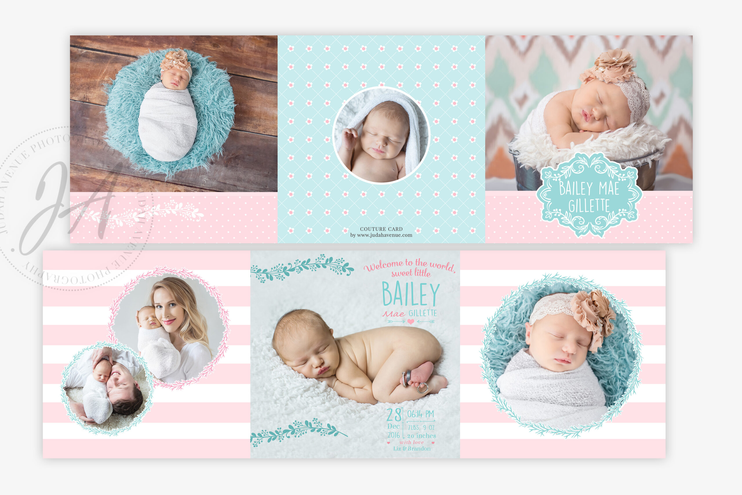 Birth Announcement Card 10 - Image 11