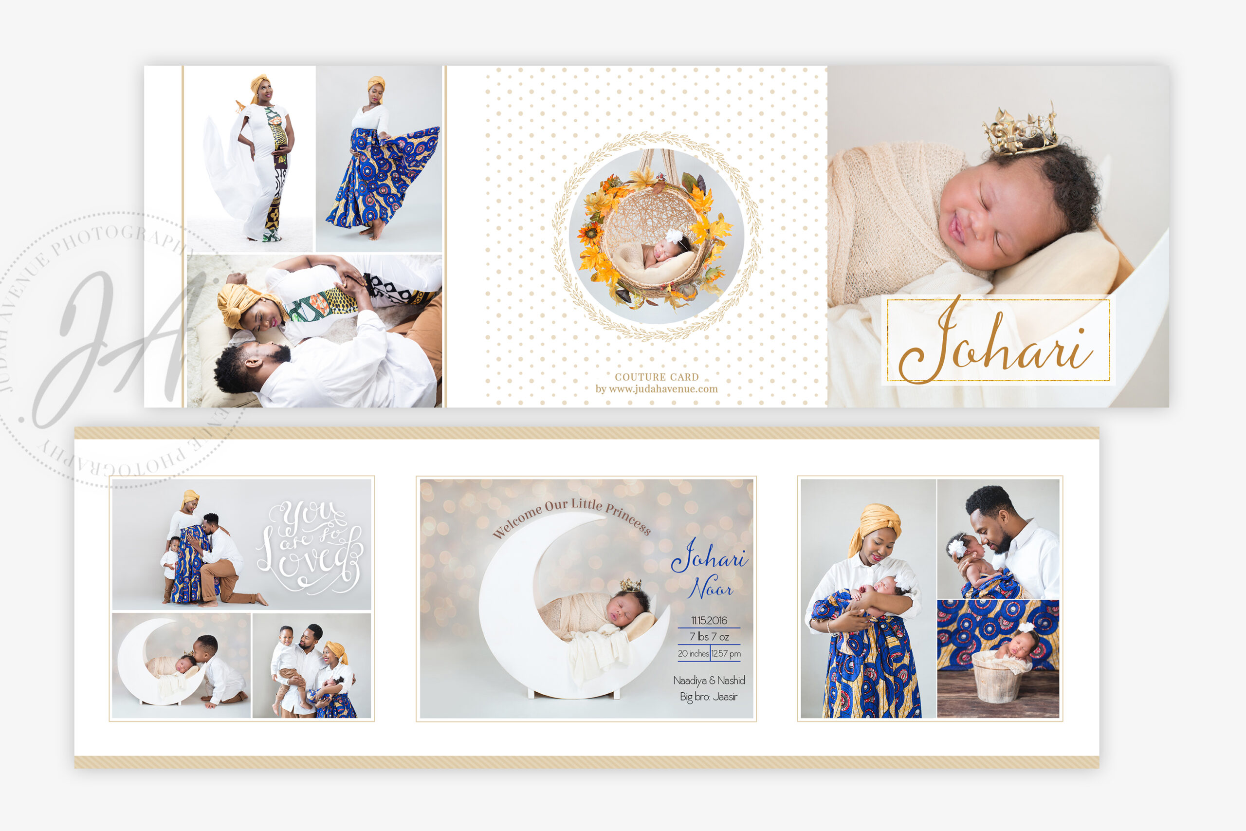 Birth Announcement Card 07 - Image 10