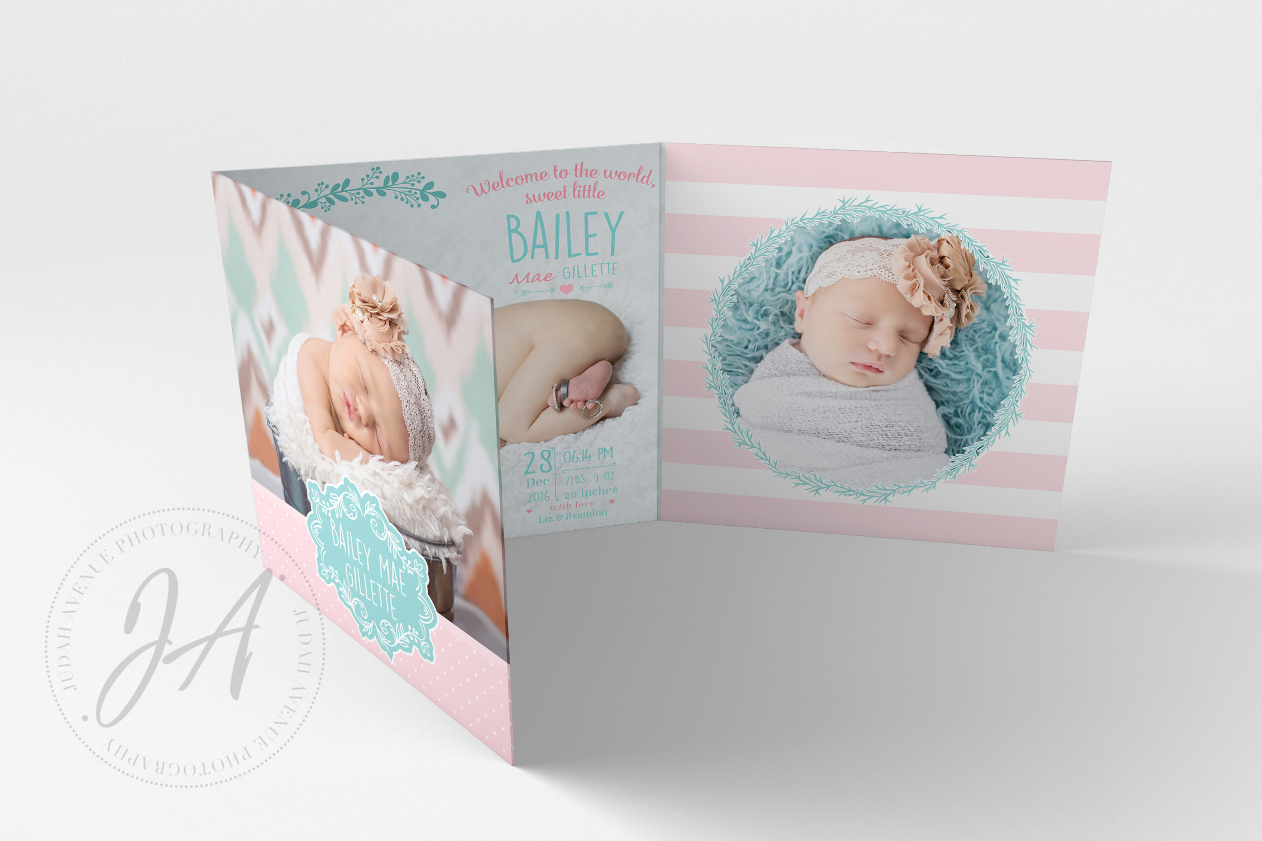 Birth Announcement Card 10 - Image 10