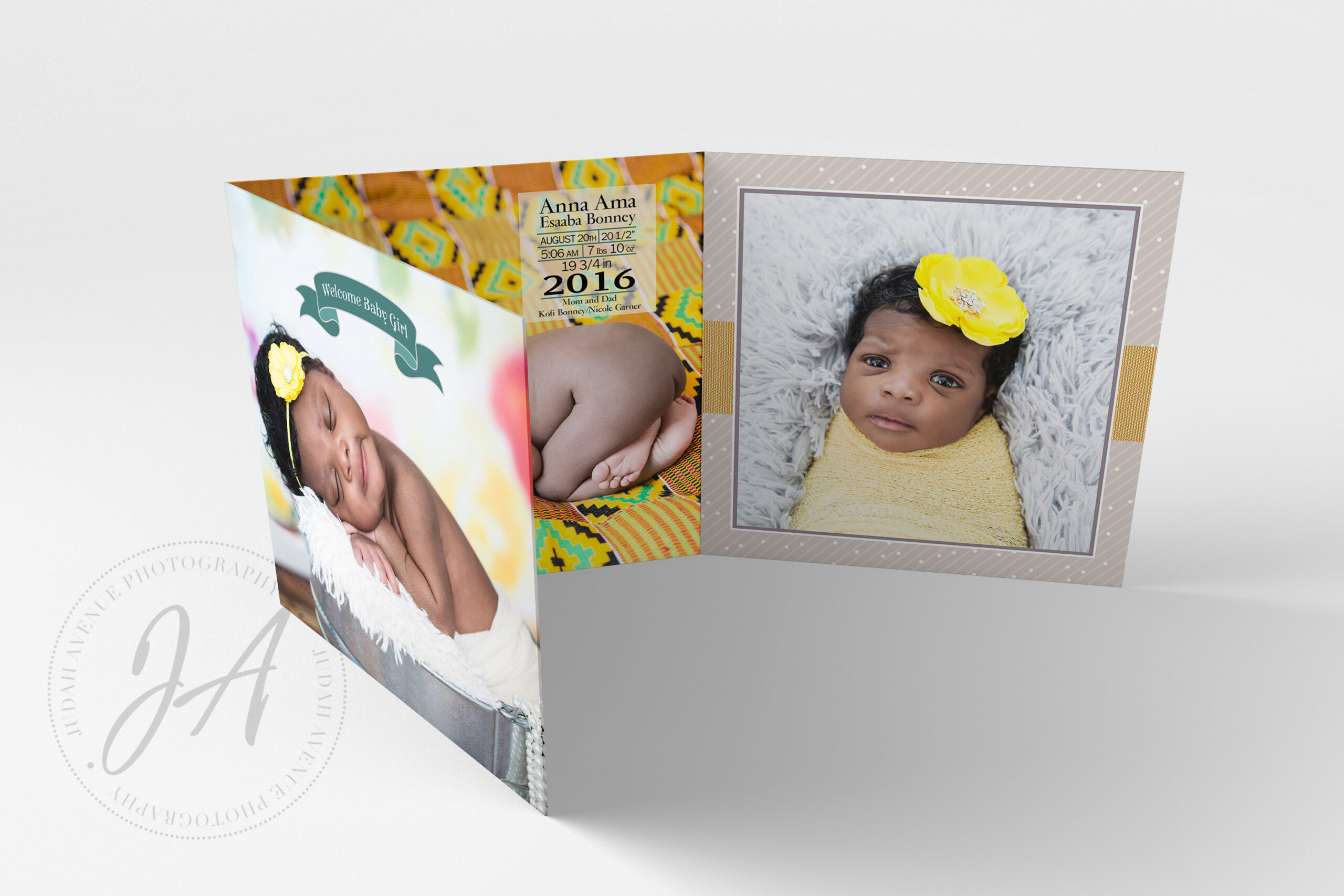 Birth Announcement Card 04 - Image 6
