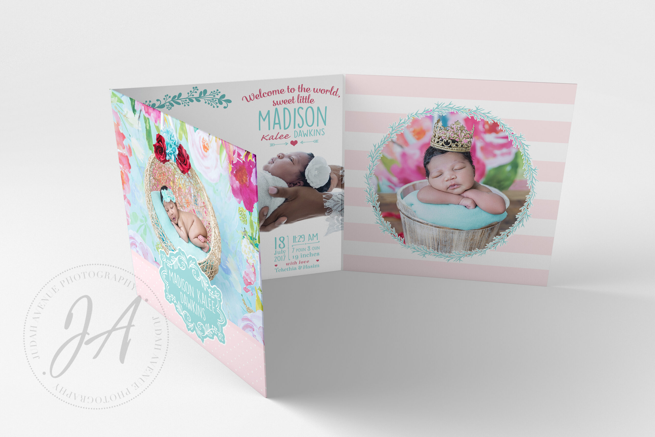 Birth Announcement Card 10 - Image 8