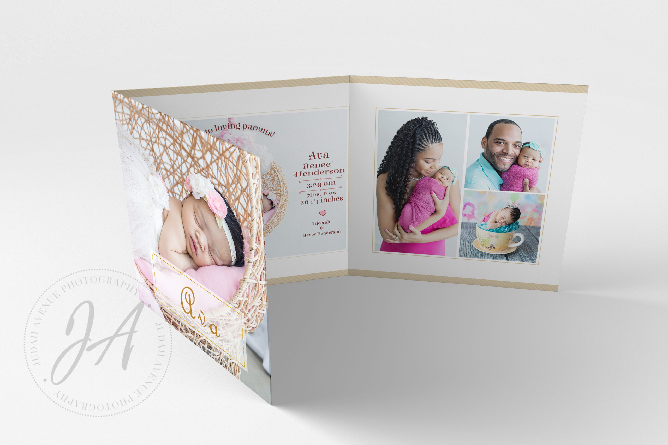 Birth Announcement Card 07 - Image 7