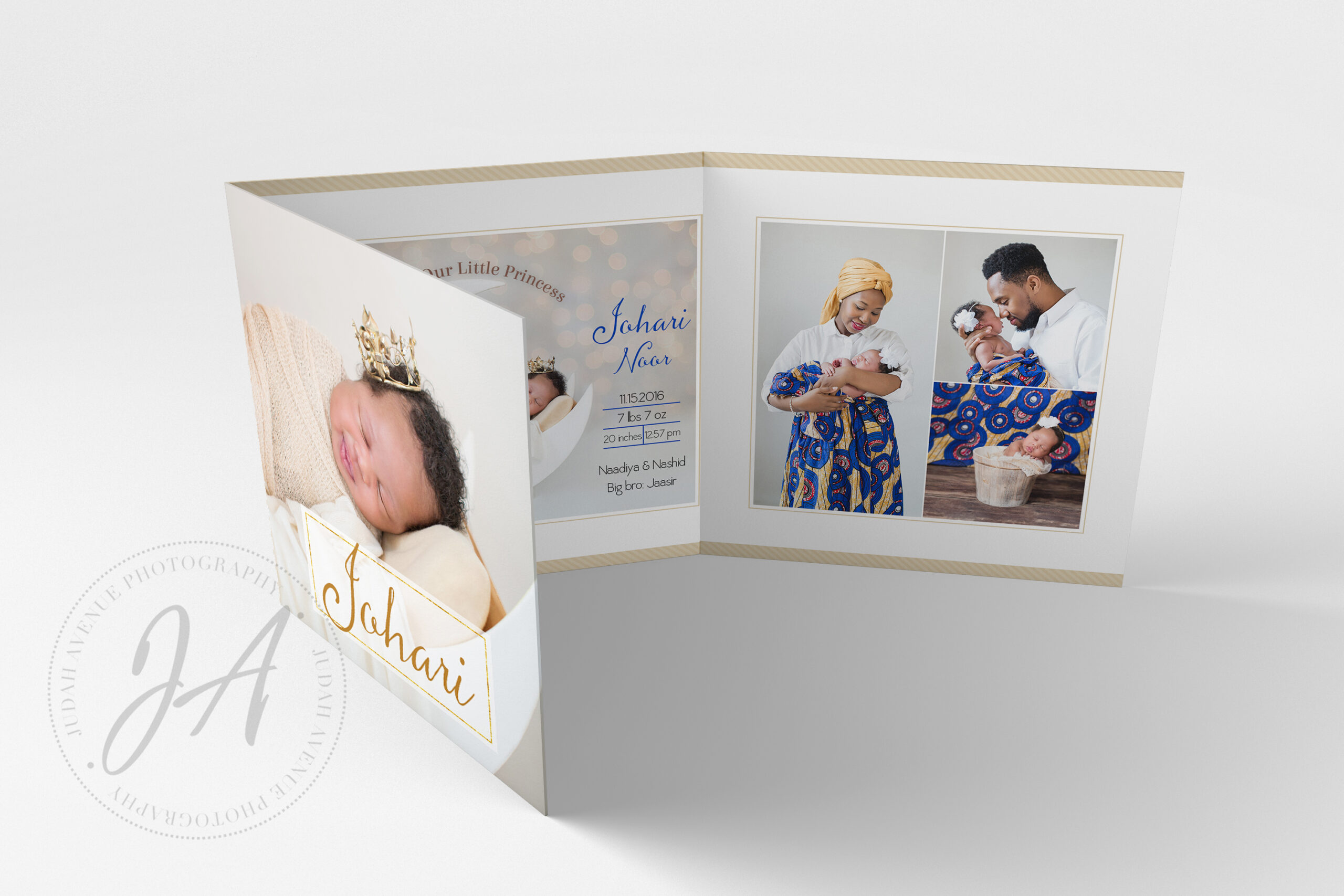 Birth Announcement Card 07 - Image 11