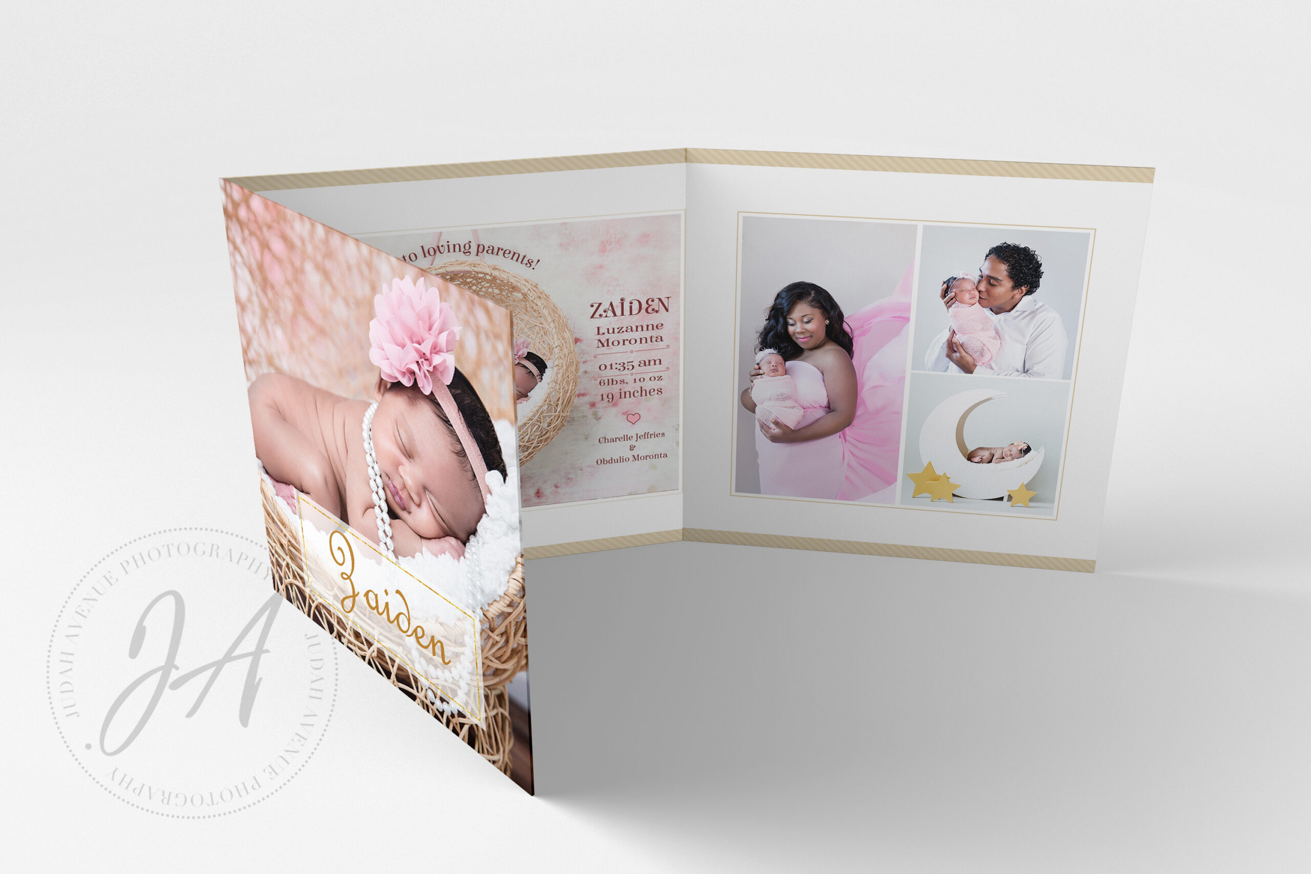 Birth Announcement Card 07 - Image 19