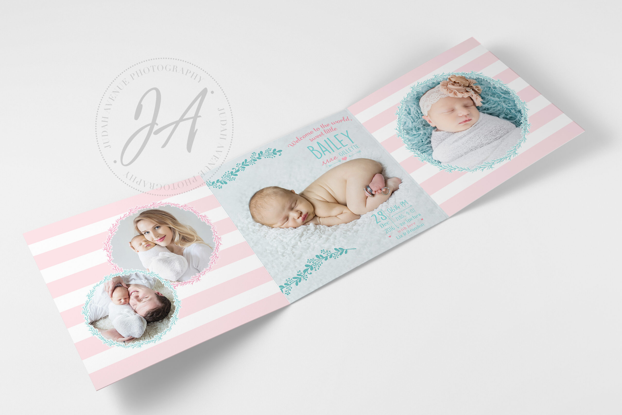 Birth Announcement Card 10 - Image 9