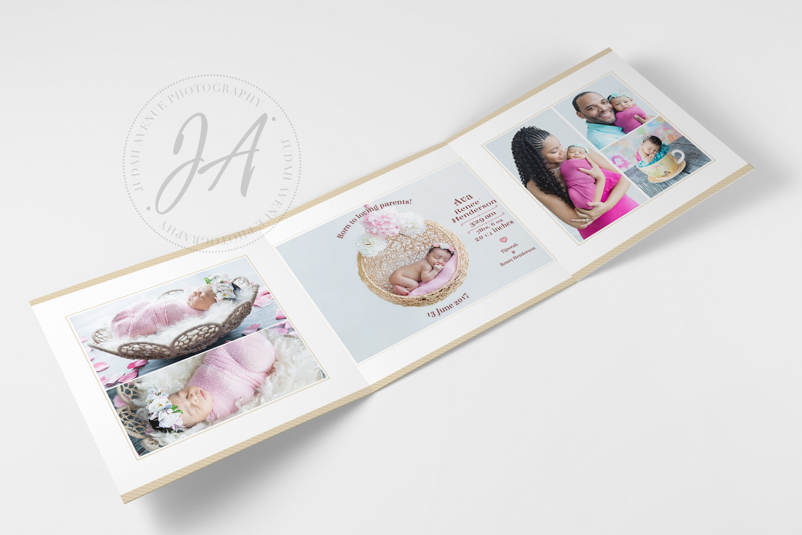 Birth Announcement Card 07 - Image 8