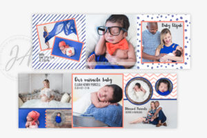 Birth Announcement Card 24