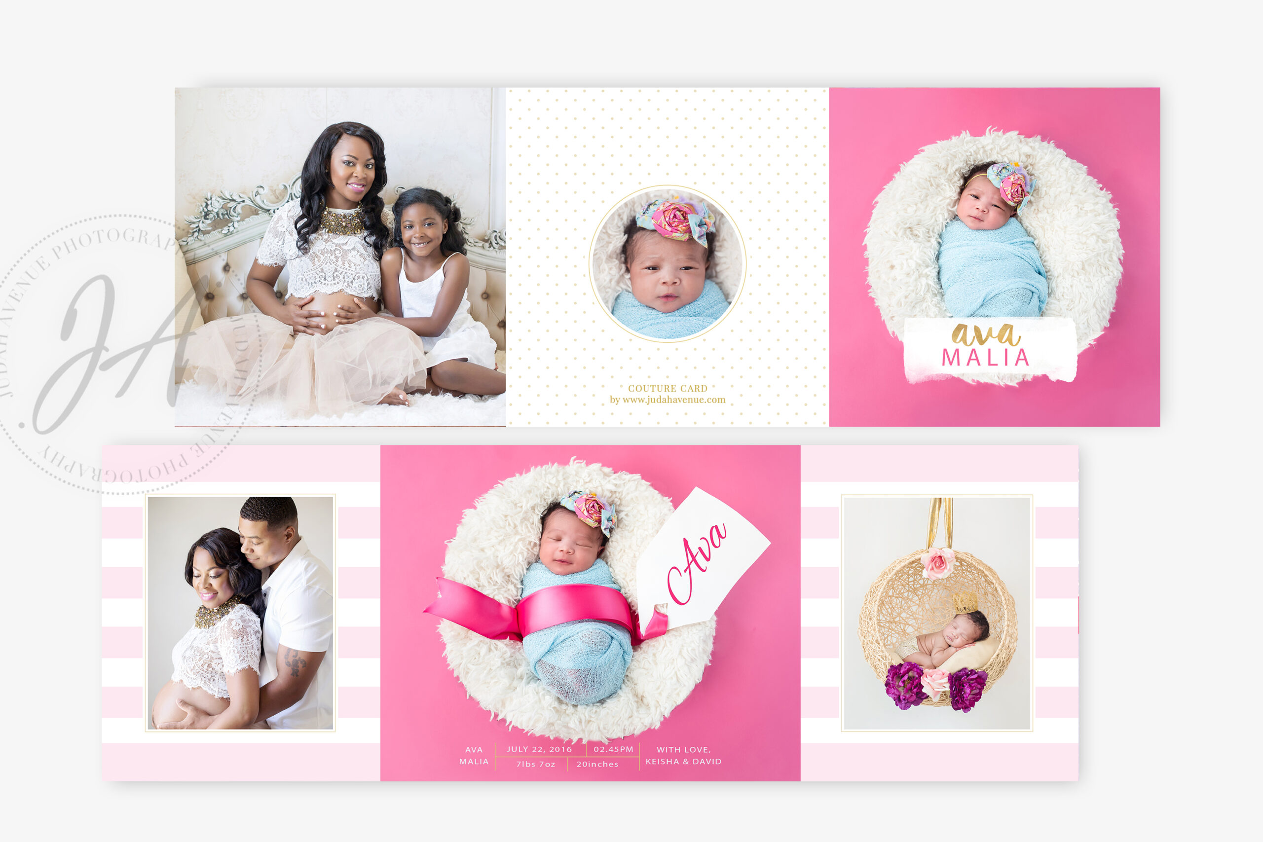 Birth Announcement Card 06 - Image 15