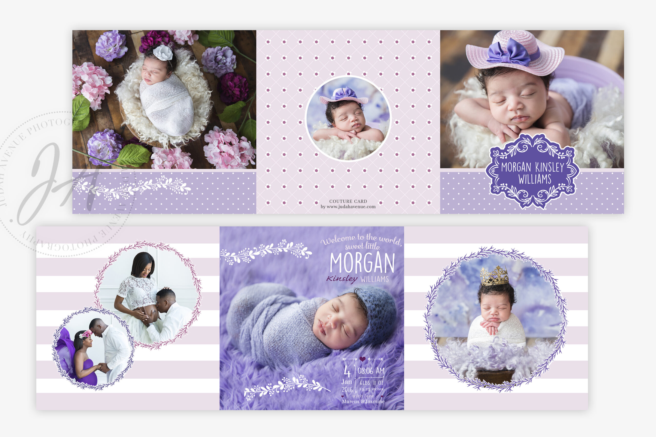 Birth Announcement Card 27 - Image 5