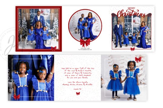 Arita's Xmas cards - 2 sides client view